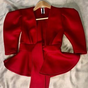 Beautiful Red blouse!! Big Sale!! Only $19.99